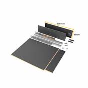Kit tiroirs cuisine salle bains Vertex haut. 93mm panneaux inclus mod. 450mm blanc