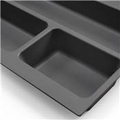 Range-couverts Optima tiroir universel mod. 700mm plastique Anthracite