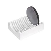 Kit rangement assiettes 13 assiettes maximum plastique blanc