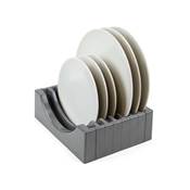 Kit rangement assiettes 13 assiettes maximum plastique Anthracite