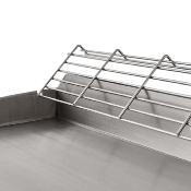 Plancha gaz modèle Silvia II G 4 feux 10kw en Inox à poser