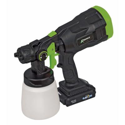 Pistolet à peinture R-BAT20 avec chargeur et batterie 2 amp