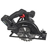 Scie circulaire à batterie 165mm R-BAT20 20v avec batterie et chargeur