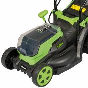 Tondeuse à gazon à batterie R-BAT20 2x20V sans batterie ni chargeur