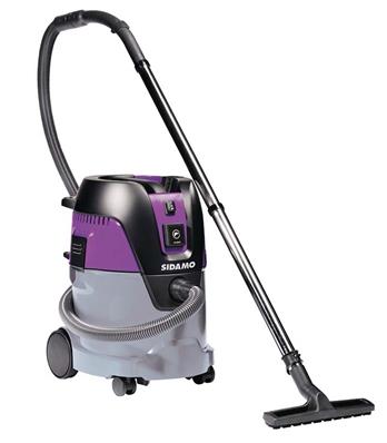 Aspirateur eau et poussières à décolmatage 1250 w 25 l