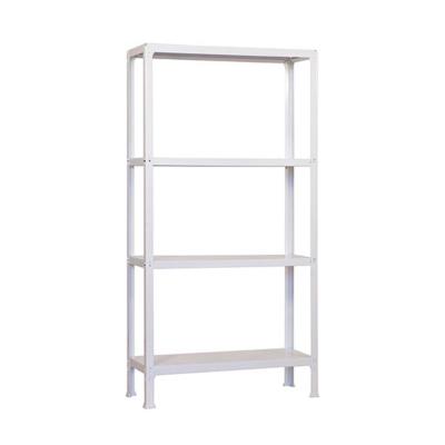 Étagère en métal  4 étagères charge 100 kgs dim.1602x1100x310mm sans vis
