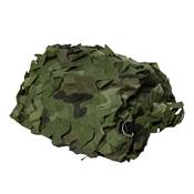 Toile d'ombrage ajourée carré camouflage 100g/m² dim.3x3m