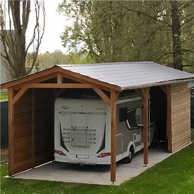Abri Deux Pentes, Bois DOUGLAS Français