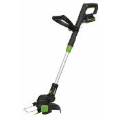 Coupe-bordure à batterie R-BAT20 20V 2 lames avec batterie 2 Amp et câble de charge USB