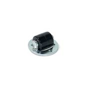 Lot 20 roulettes auxiliaires meuble couvercle pivotant diam. 13mm Acier plastique
