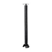 Colonne passe-câbles Hexa plastique noir