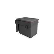 Bac tri sélectif montage sur porte meuble Recycle 1 bac extractible 15 L Anthracite