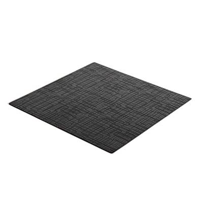 Tapis antidérapant tiroirs Net long. 2000x48cm plastique Noir
