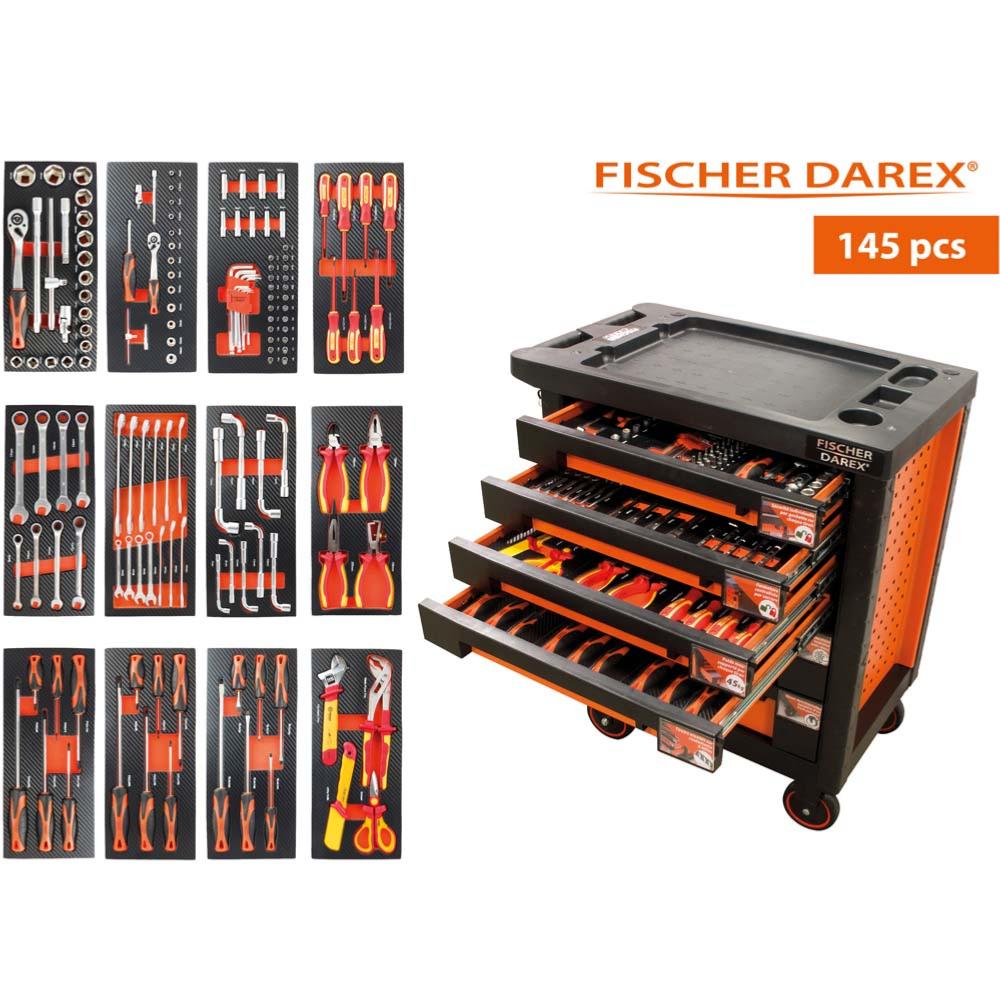 Fischer Darex - Servante d'atelier vide 6 tiroirs, fidex-810403 -  Distriartisan