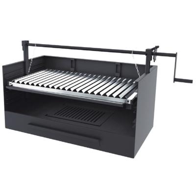 Barbecue charbon de bois 60 cm avec élevateur