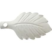 Fauteuil de jardin, collection Zahara, lot de 2, couleur blanc