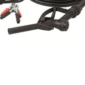 Kit Pompe gasoil 12 V tuyau souple annelé raccords colliers crépine pistolet