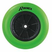 Roue increvable 360mm axe 20mm roule. aiguilles