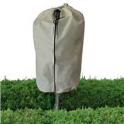 Housse hivernage diam70 x hauteur 150cm 70g/m2 avec glissière beige