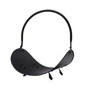 Range bûche berceau sur pied acier 48cm noir