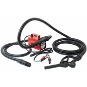 Kit Pompe gasoil 12 V tuyau souple annelé raccords colliers crépine pistolet