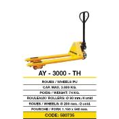 Transpalette 3000 Kg AY-3000-TH