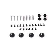 Jeu Lader set cadres d'étagères haut. 1150mm Acier noir
