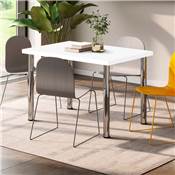 Plateaux table 1150x750 blanc Bois