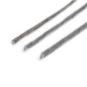 Joint brosse anti poussière autocollant haut. 17 mm rouleau 10m Gris 10 m