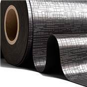 Tapis antidérapant tiroirs Net long. 2000x48cm plastique Noir