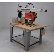 Scie radiale 125mmn triphasée 4000w ras125