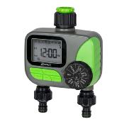 Programmateur d'arrosage digital 2 voies 2 programmations