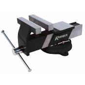 Etau acier 100mm pivotant base, pour établi
