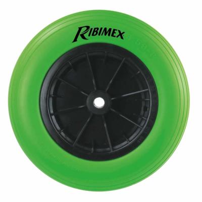 Roue increvable 360mm axe 20mm roule. aiguilles