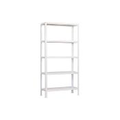 Étagère en métal  5 étagères charge 100 kgs dim.1802x810x310mm sans vis
