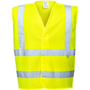 Gilet haute visibilité traité retardateur de flamme