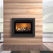 Insert de cheminée en acier 12.5 Kw acier