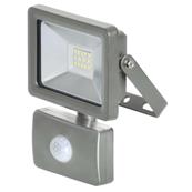 Projecteur LED 10 watt 750 lumen IP44 mural avec détecteur