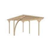 Carport simple 606 a t.1 avec arcs