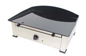 Plancha éléctrique avec plaque de cuisson en acier émaillé 4.5kw 612x445x274mm