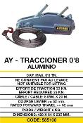 Palan de traction 800 Kg AY-TRAC 0,8 ALUMINIUM