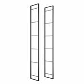Jeu Lader Shelf Frame Set height 1790mm Acier Painted noir