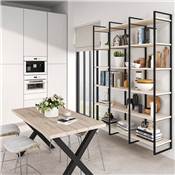 Jeu Lader Shelf Frame Set height 1790mm Acier Painted noir
