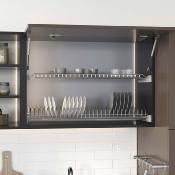 Égouttoir Suprastar acier couleur aluminium pour module de cuisine