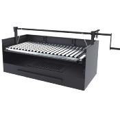 Barbecue charbon de bois 80 cm avec levateur