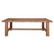 Table style rustique vintage pin recyclé 240cm