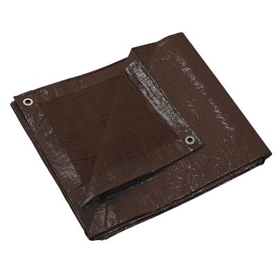 Bâche bois 120grs/m² 1,8x6m marron