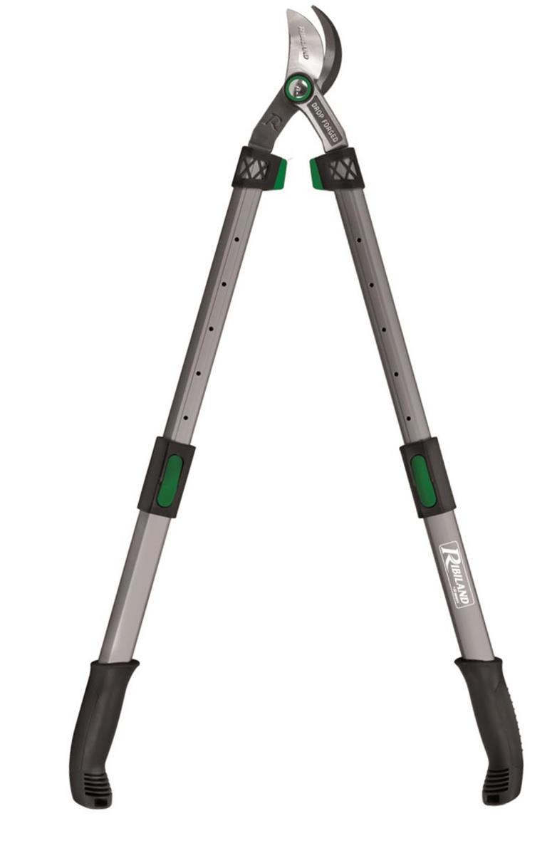 Cisaille à Haie Téléscopique OZAKI - Bras Extensibles 45 à 65 Cm - Lames Forgées Anti-rouille - Poignées Ergonomiques