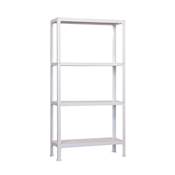 Étagère en métal  4 étagères charge 100 kgs dim.1602x1100x310mm sans vis