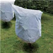 Lot 5 housses protection plantes 80x100cm 60g/m cordon blanc